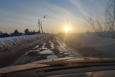 В поселке под Казанью дорогу отремонтировали, но стало хуже