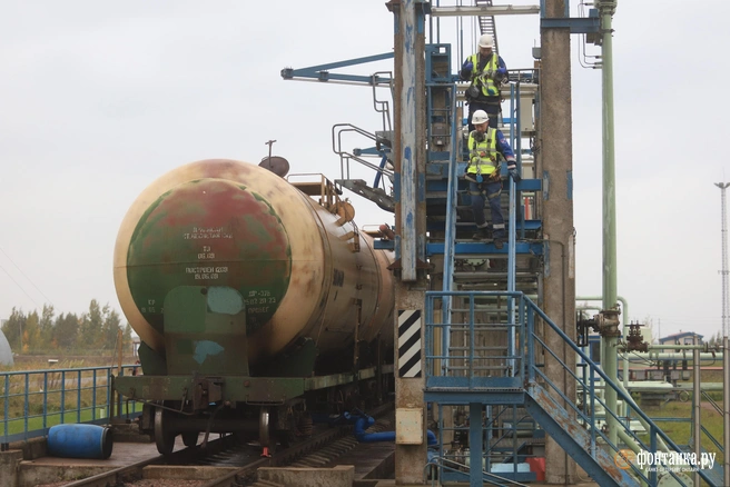 G7 и ЕС планируют тотальный запрет на морские перевозки российской нефти | Источник: Сергей Михайличенко / FONTANKA.RU