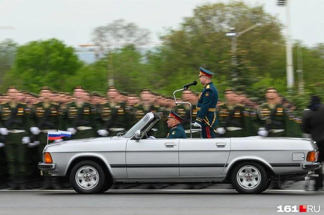 В 2024 году парад прошел только в Ростове  | Источник: Евгений Вдовин / 161.RU