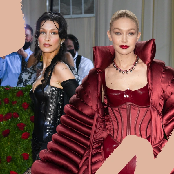 Латекс, кожа и кружева: сексуальные образы Джиджи и Беллы Хадид на Met Gala 2022 🔥