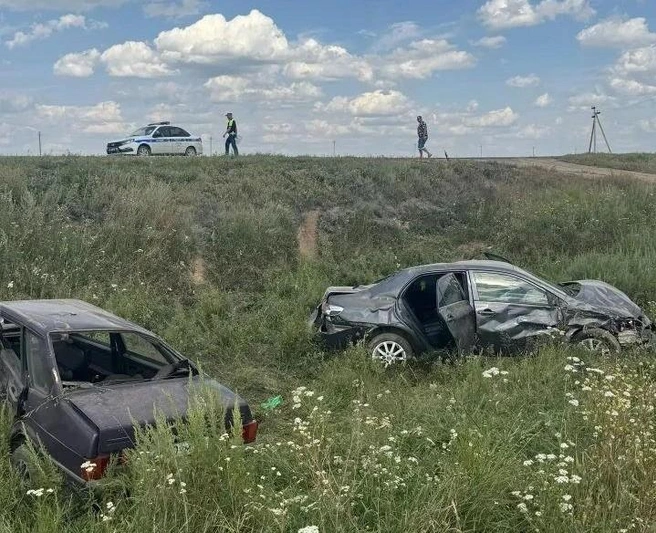В Адамовском районе в ДТП пострадали три человека | Источник: УМВД России по Оренбургской области