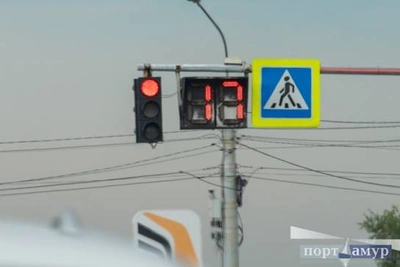 В Благовещенске более 100 светофоров стали бесконфликтными