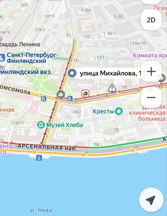 Данные о пробках на 8:40 | Источник: Яндекс.Карты