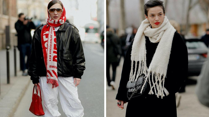 Как завязывать шарф: 7 модных идей — попробуйте все