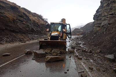 Дороги Дагестана после шторма