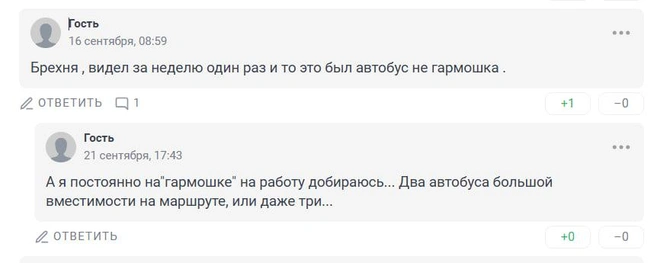 Эти комментарии ростовчане оставили к новости о том, что маршрут № 1А заработал вновь | Источник: 161.RU