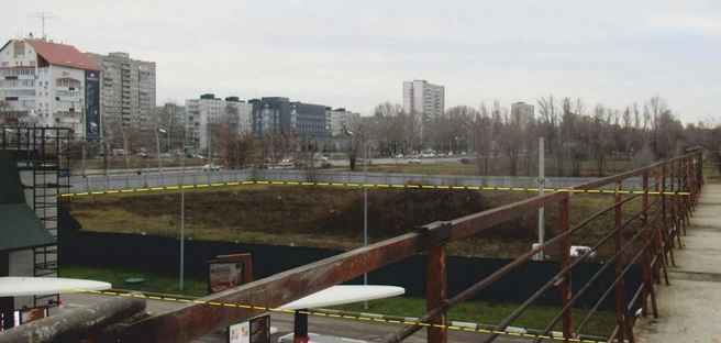 Этот земельный участок на Юбилейной, 16А отвели под «Бизнес-Центр». Вид с северо-запада | Источник: Правительство Самарской области