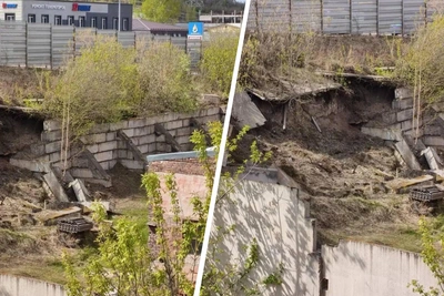 Власти отреагировали на разрушение стены на 2-ой Брянской