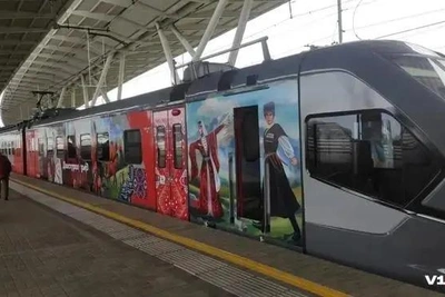 Электропоезд «Диоскурия» сошёл с рельсов в Абхазии