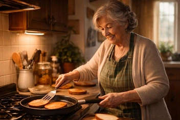 Задача на логику: Как бабушка жарила гренки?