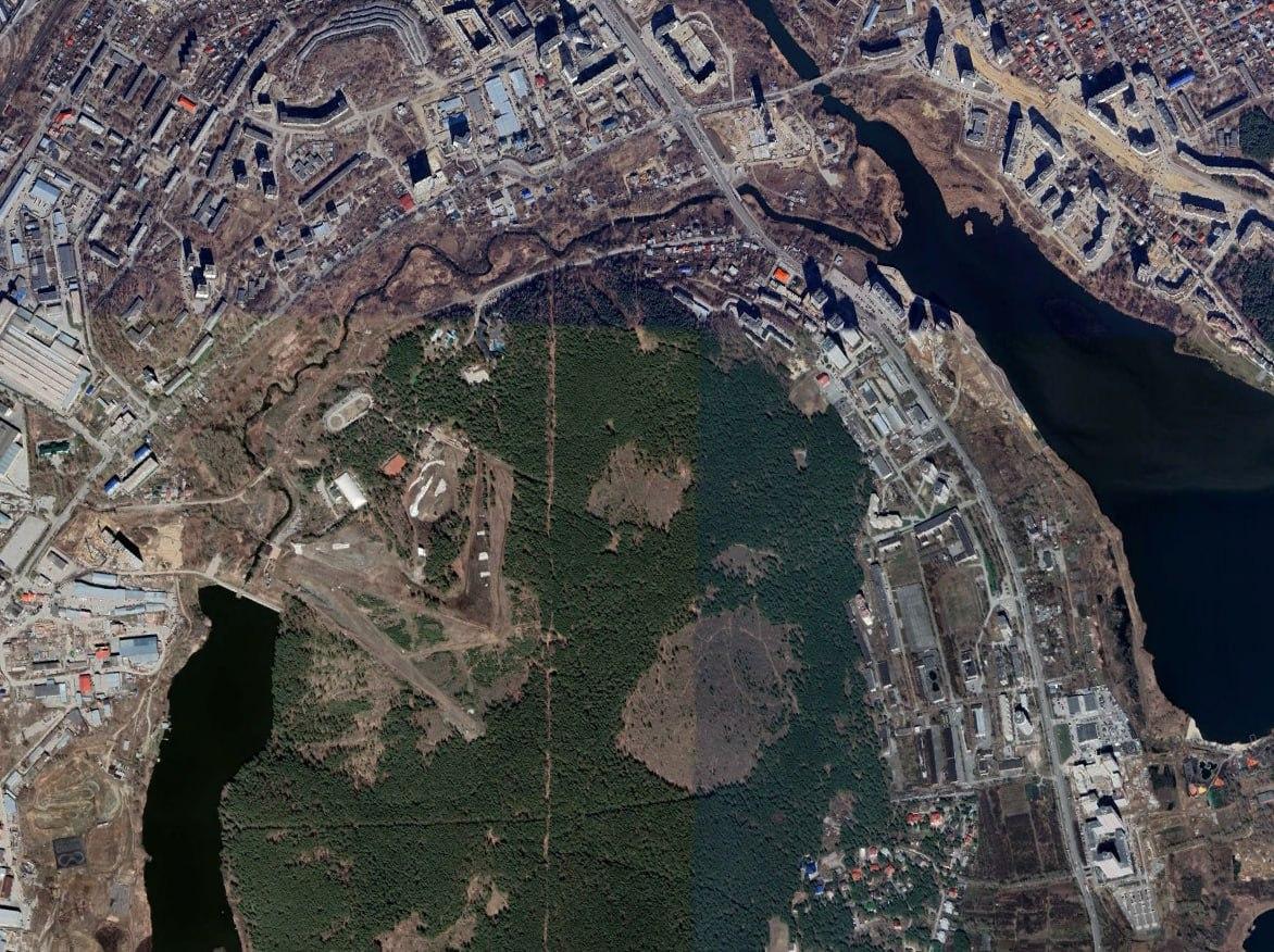 Сравните спутниковые снимки 2006 и 2024 годов | Источник: earth.google.com