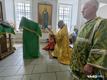 В храме была особая атмосфера | Источник: Кристина Мельникова / YA62.RU
