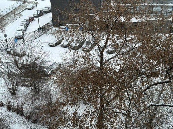 Дети наконец-то получили возможность лепить снежных баб и играть в снежки. | Источник: читатель E1.RU