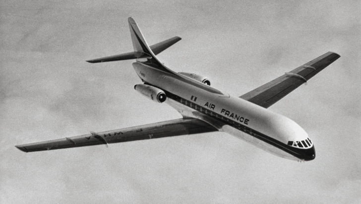 Реактивный авиалайнер Sud-Aviation SE 210 Caravelle, 1958 | Источник: Getty Images
