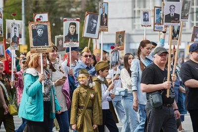 Мэрия Новосибирска: как пройти в «Бессмертный полк» 9 Мая