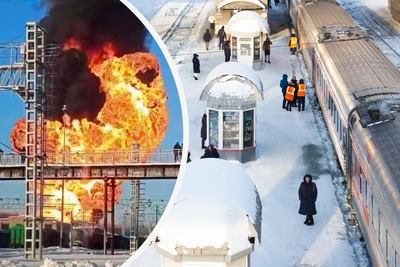 Derailment Fire in Tambov Region Delays Moscow-Bound Trains