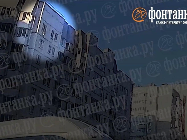 Видео спасения ребёнка на Богатырском проспекте | Источник: читатель «Фонтанки»
