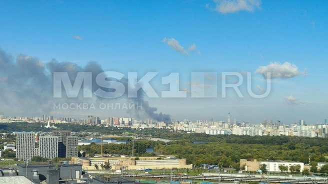 Фото сделано из ЖК «Люблинский парк» | Источник: читательница MSK1.RU Елена