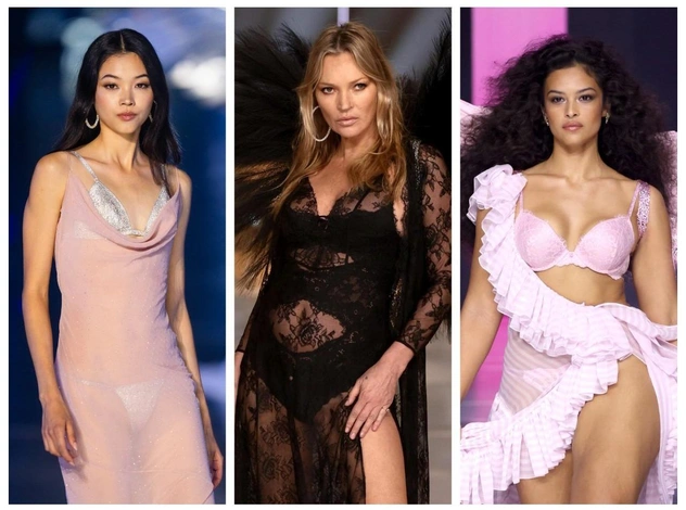 Эффектные камбэки и дебюты: кто прошел по подиуму Victoria's Secret 2024 — легенды 90-х и новые лица (среди них модель из России)
