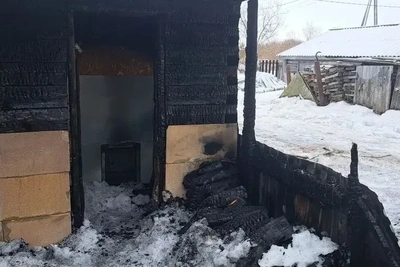 Пожар в частной бане в Неси ликвидирован