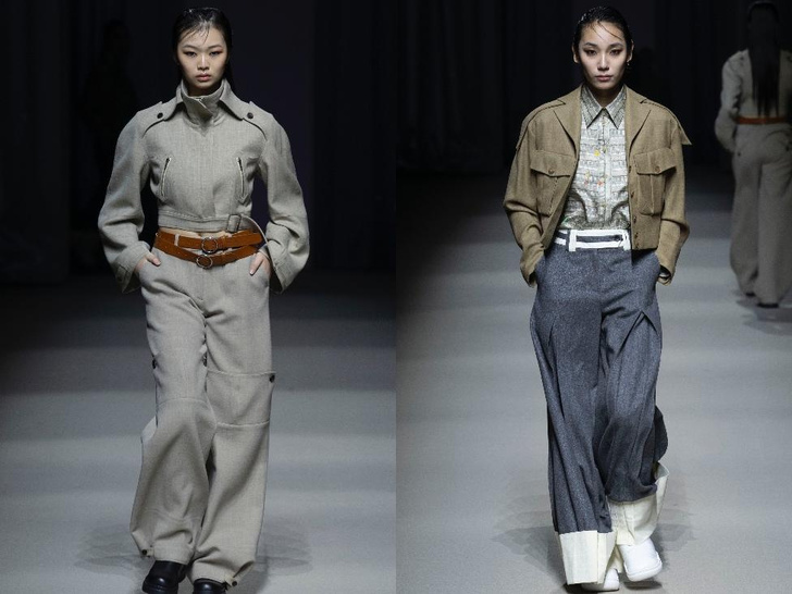 Белье напоказ, дабл-ремни и красные колготки: 5 модных трендов c Недели моды в Сеуле осень-зима 2024