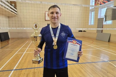 УМВД «Звезда» пятый год подряд чемпион по волейболу