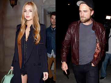 Роберт Паттинсон (Robert Pattinson) и Линдсей Лохан (Lindsey Lohan) одновременно уехали с вечеринки, которая проходила в одном из баров в Голливуде