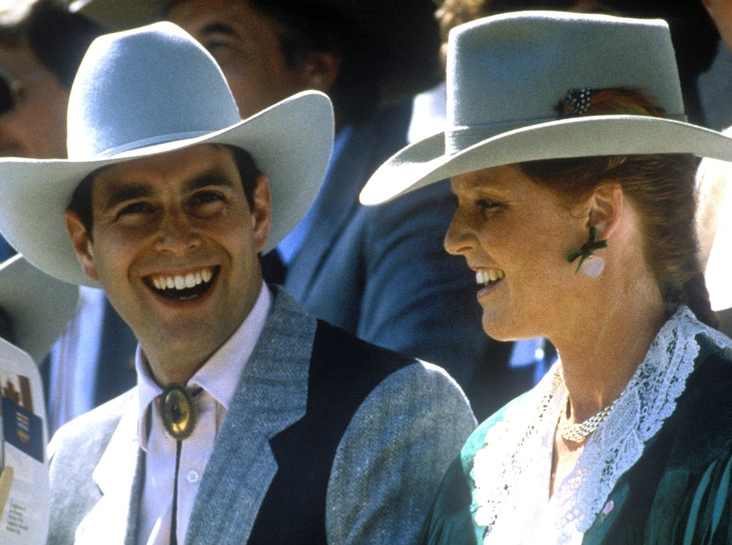 Принц Эндрю и герцогиня Сара в Канаде, 23 июля 1987