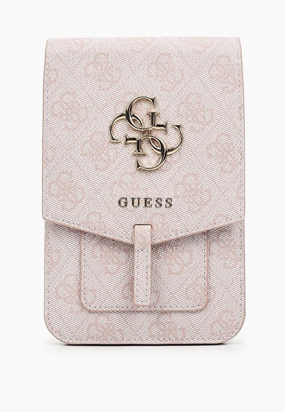 Сумка Guess Wallet Bag 4G with Big metal logo Pink 