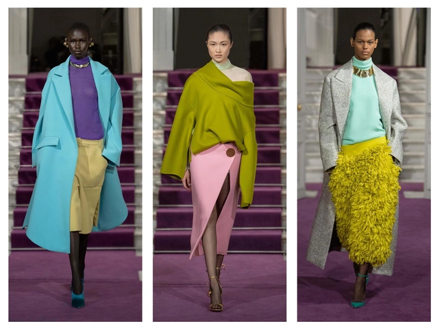 Как сочетать три цвета в одном образе?