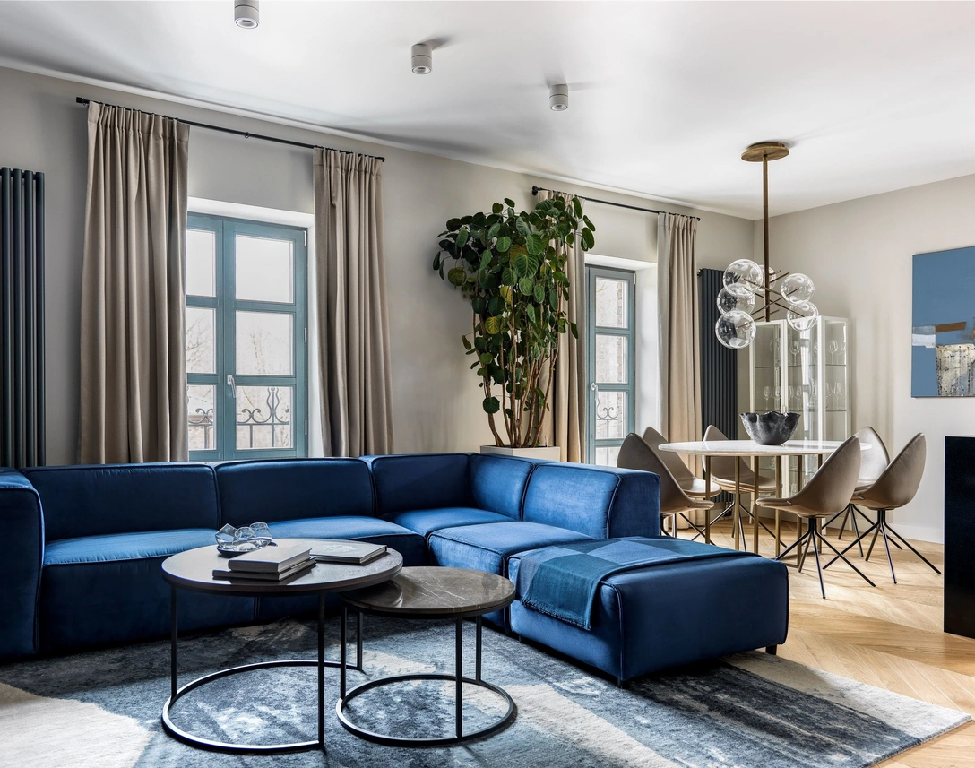 Проект Марины Брагинской: московская квартира 110 м² (фото 0) | Источник: Сергей Красюк