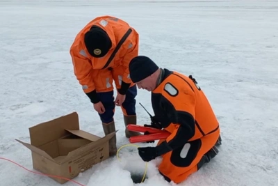 Подрыв льда проводят в Приамурье для предотвращения паводков