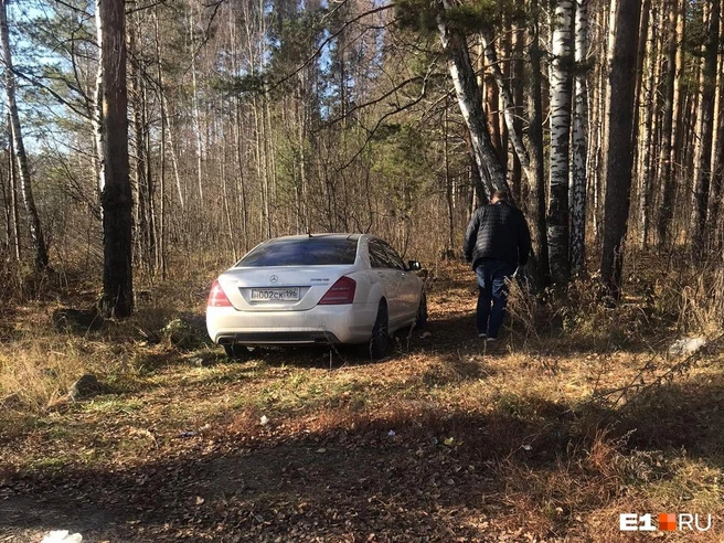 Mercedes со следами крови вызвал подозрение у правоохранителей | Источник: читатель E1.RU