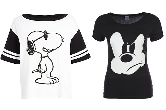 Слева направо: River Island, Disney