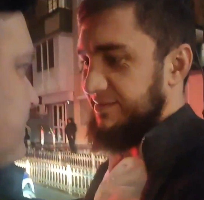 По прихоти судьбы мустанговод с инспектором снова встретились уже в ноябре | Источник: Кадры из видео / Поздняков