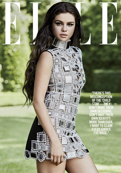 Селена Гомес, ELLE US, октябрь 2015