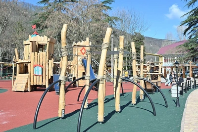 В Сочи на Мацесте благоустроили новый сквер по нацпроекту