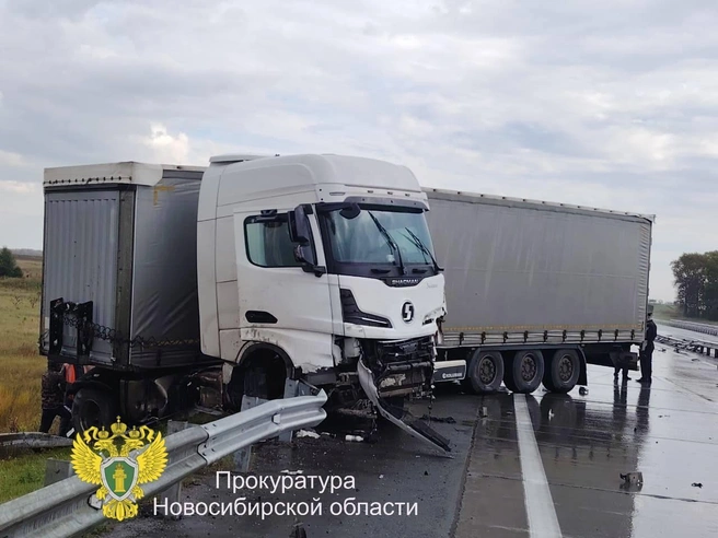 По данным следственных органов, водитель не смог удержать управление автомобилем. | Источник: прокуратура Новосибирской области