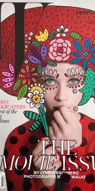 Super cover by Ana Strumpf: креативный проект Marie Claire и Nina Ricci