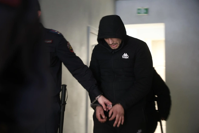 Один из подозреваемых из Нижних Серег | Источник: Владислав Лоншаков / E1.RU