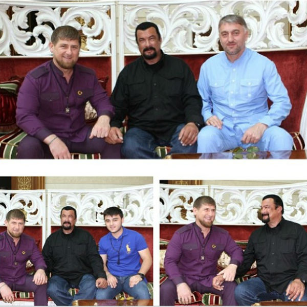 Рамзан  Кадыров и Стивен Сигал