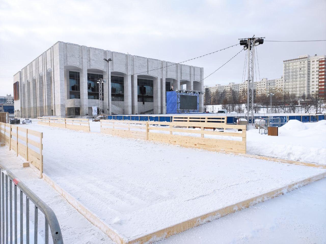 Стало известно, когда откроют каток у Театра-Театра — на нем проведет мастер-класс Илья Авербух