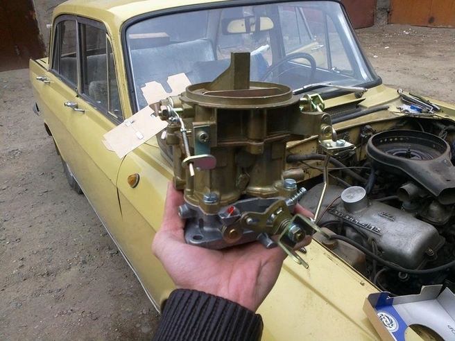 Новый карбюратор — фото до | Источник: Максим Расулов