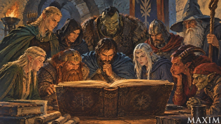 10 книг, которые должен прочитать каждый любитель фэнтези | Источник: AI