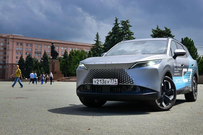 До 31 августа 2025 года OMODA C7 можно купить со скидкой 200&nbsp;000 рублей | Источник: Группа компаний «Сатурн»