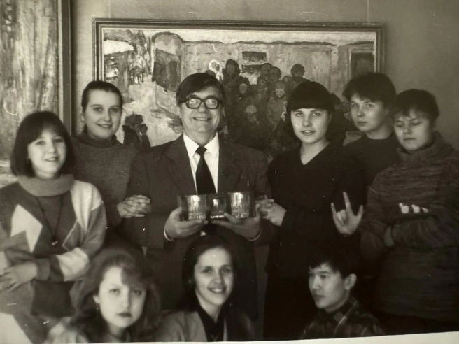 Анатолий Грачёв 45 лет преподавал в училище имени Сурикова | Источник: Школа искусств «Грачи»