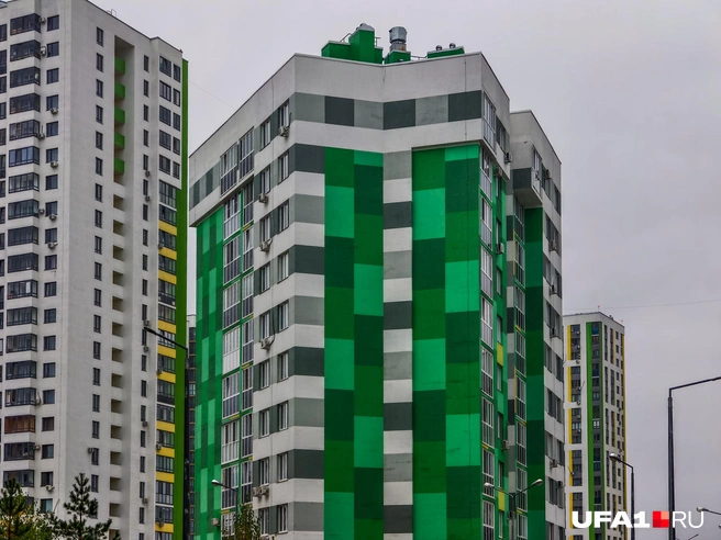 Причудливые здания в «Ярком» | Источник: Булат Салихов / UFA1.RU