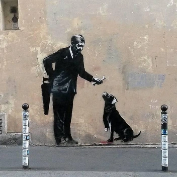Источник: banksy / Instagram (экстремистская организация, деятельность запрещена на территории РФ)