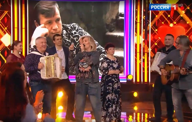 Участники программы поддержали выступление Инны Наговицыной | Источник: «Россия 1» (скриншот)