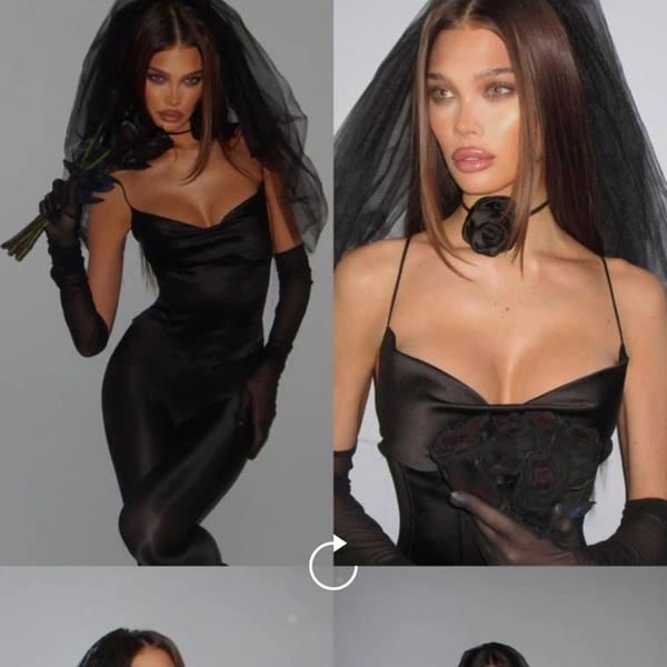 Мария Мотина&nbsp;— мрачная невеста | Источник: Соцсети 